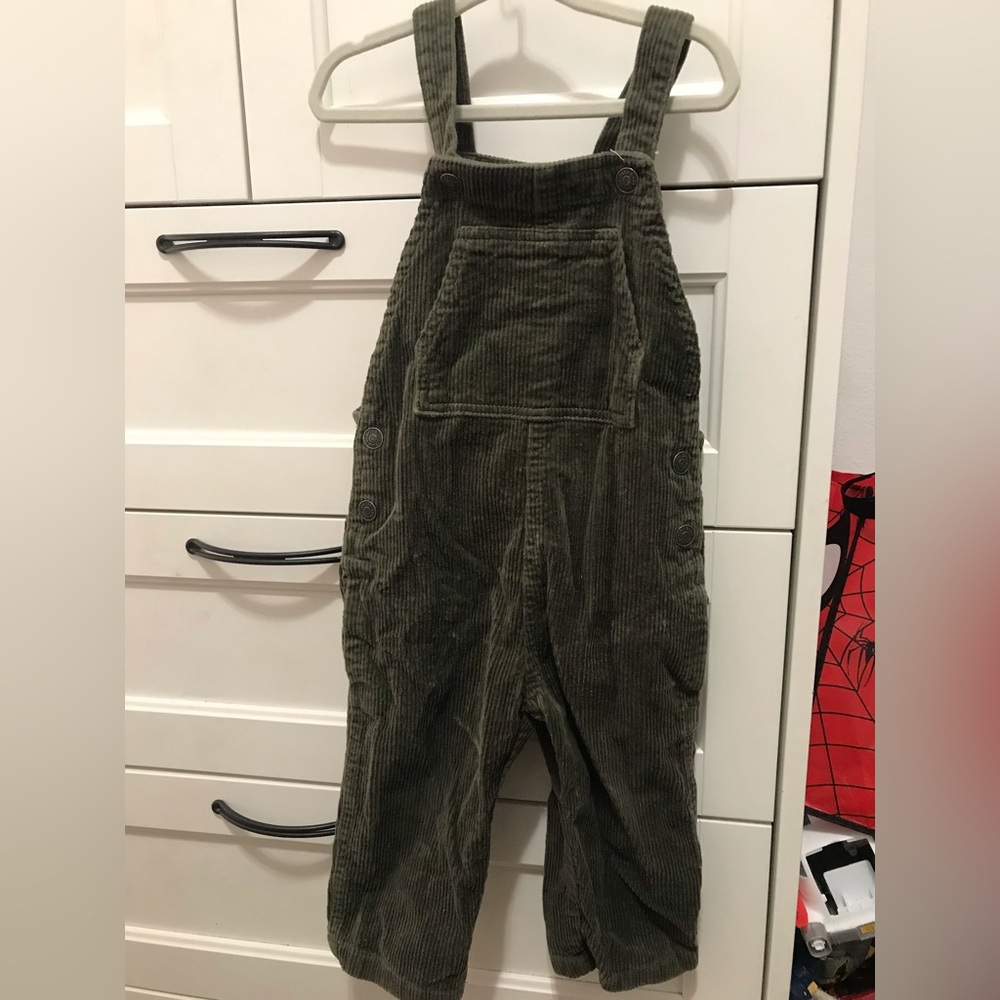 Zara corduroy overalls